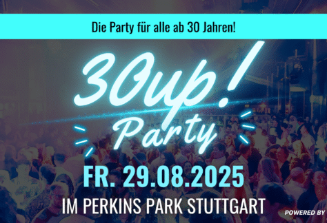 30up Party am 29.08.25.
