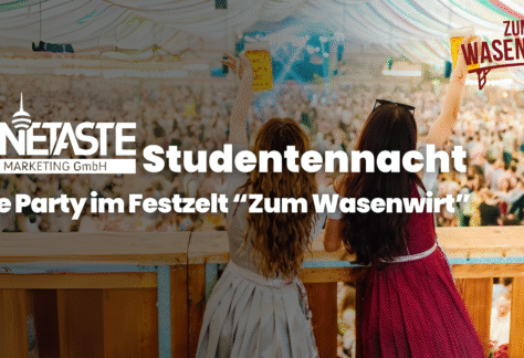 onetaste Studentennacht im Festzelt Zum Wasenwirt