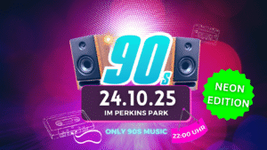 90s only Party Neonstäbe Edition