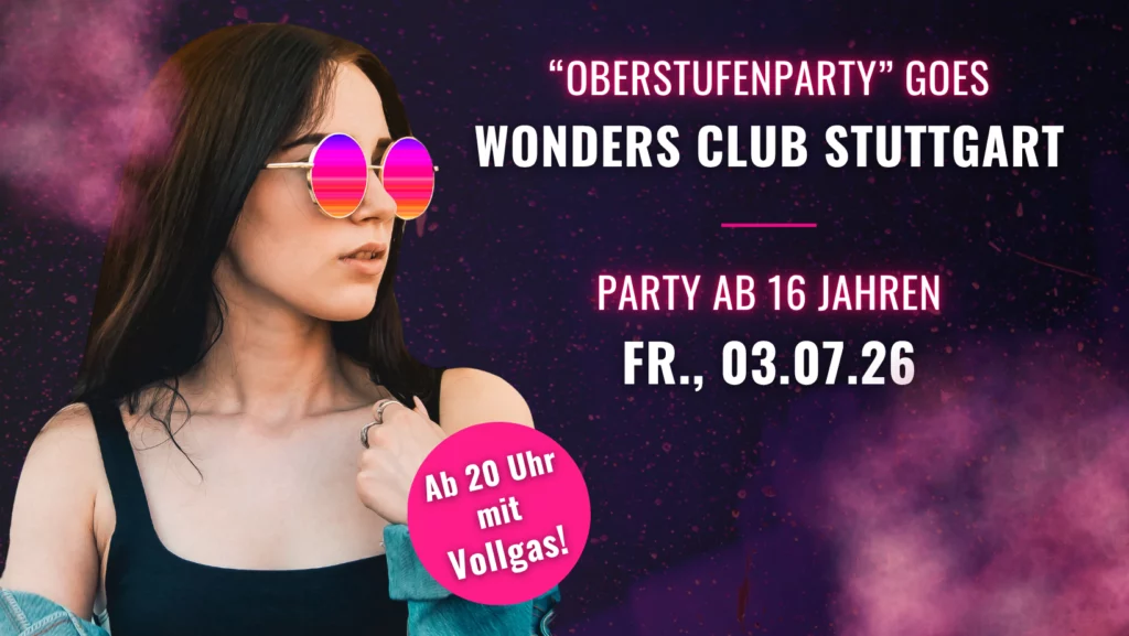 Oberstufenparty ab 16 Jahren
