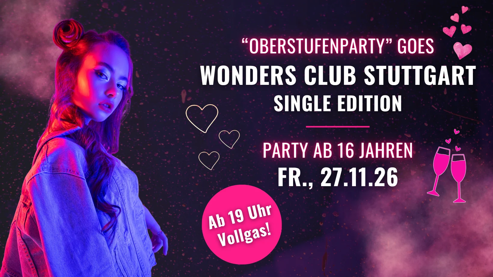 Oberstufenparty ab 16 Jahren Single Edition
